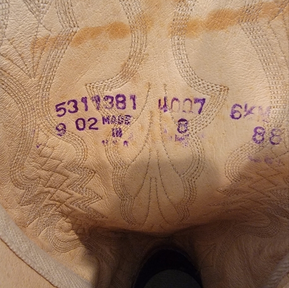 Dan Post Womens tan leather boots size 6.5M - Picture 12 of 12